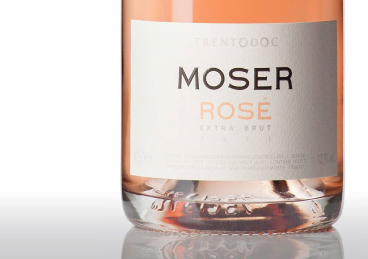 Debutto “in pista” per il Moser Rosé 2011, Pinot Nero in purezza dalle colline di Trento