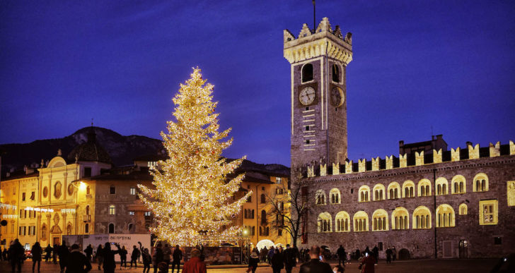 A Trento l’atmosfera magica del Natale con i Mercatini
