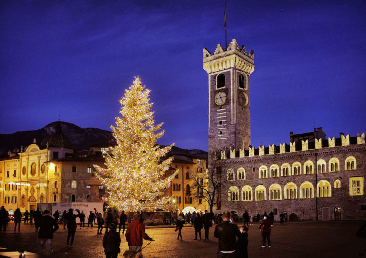 A Trento l’atmosfera magica del Natale con i Mercatini
