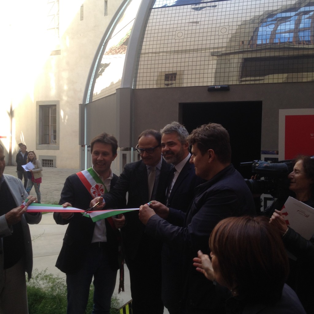 I-Dome taglio del nastro
